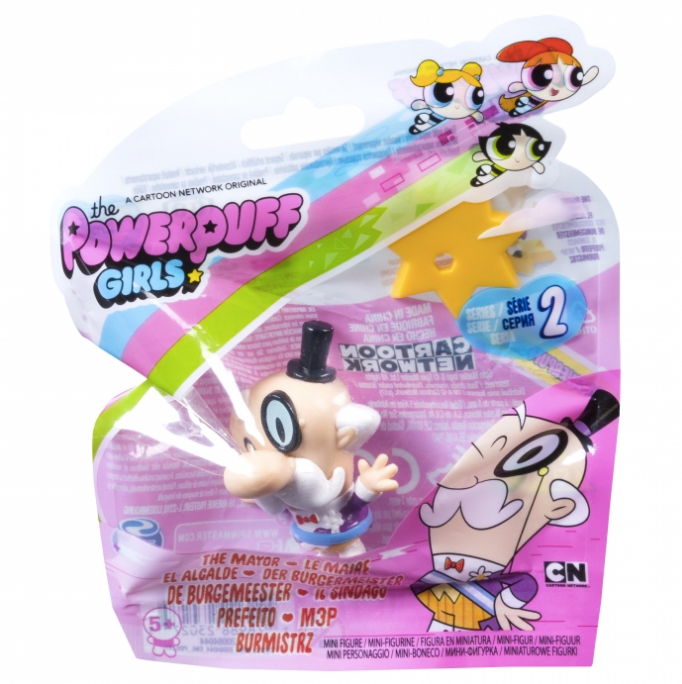 Powerpuff Girls Action Figurine - THE MAYOR Series 2 in Sealed Sachet