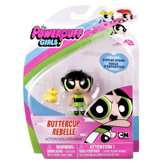 Powerpuff Girls Action Figurine - BUTTERCUP Series 1 (1st Edition)