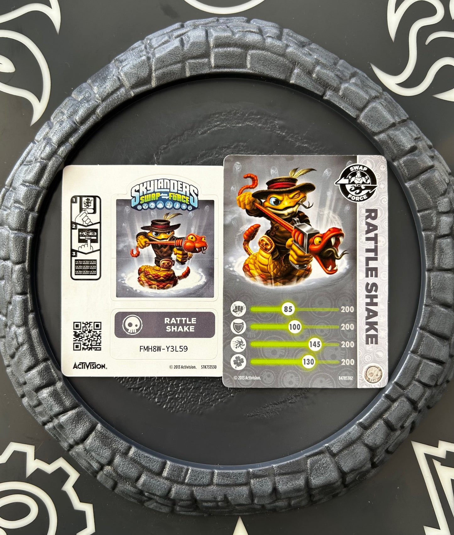 Skylanders Swap Force - CARDS & STICKERS from Original Packs