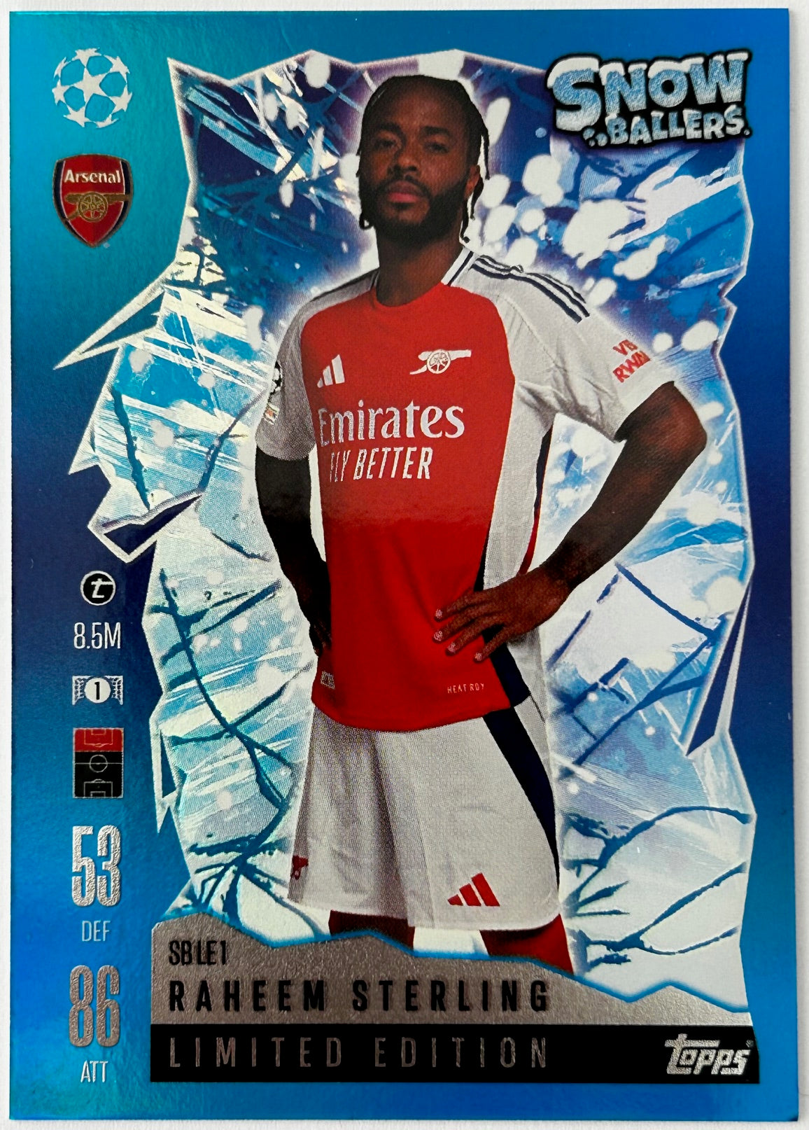Topps UEFA EURO 2024 Match Attax – 5 Cartes Breakthrough Baller (BB U 1-5)