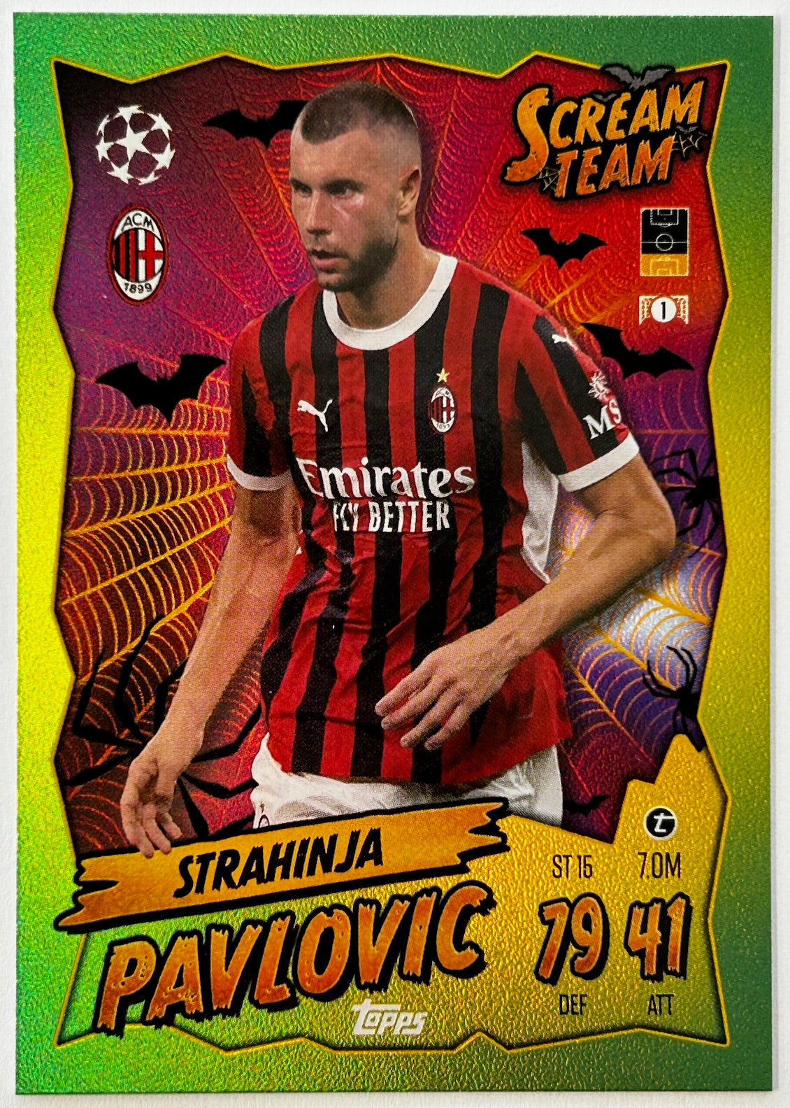 Topps 2024-25 Match Attax UEFA Update - Single SCREAM TEAM Cards (ST1 - ST16)