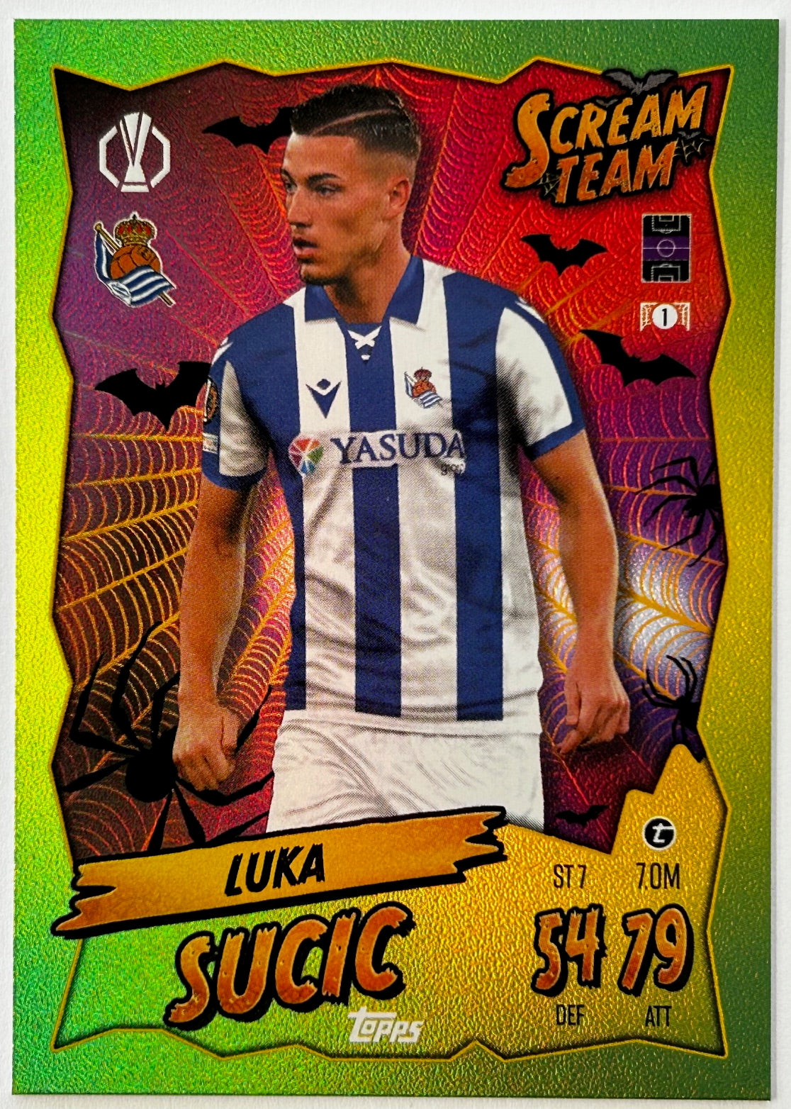 Topps 2024-25 Match Attax UEFA Update - Single SCREAM TEAM Cards (ST1 - ST16)