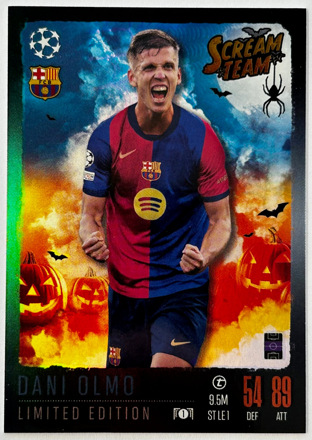 Topps 2024-25 Match Attax UEFA Update - Single SCREAM TEAM Cards (ST1 - ST16)