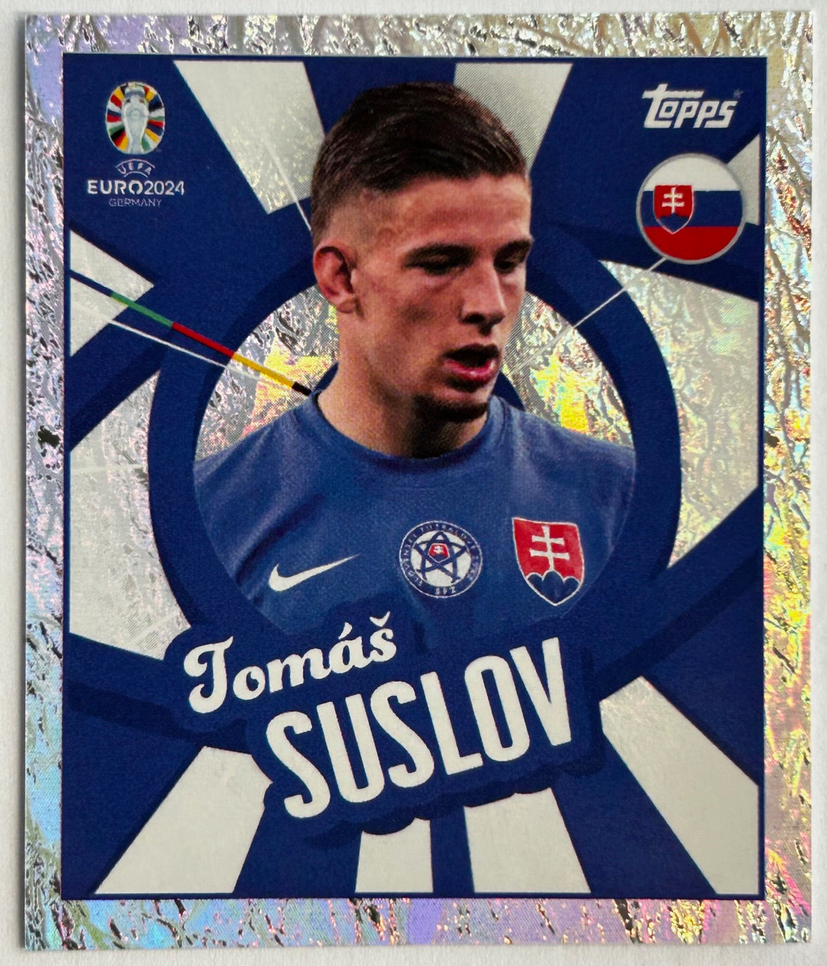 AUTOCOLLANT HOLO FOIL Player à regarder PTW Jamal Musiala Allemagne EUR