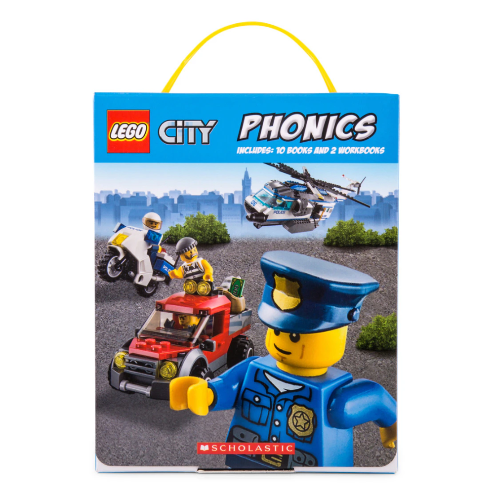 Lego City Phonics Boxed Set (10 books & 2 workbooks)