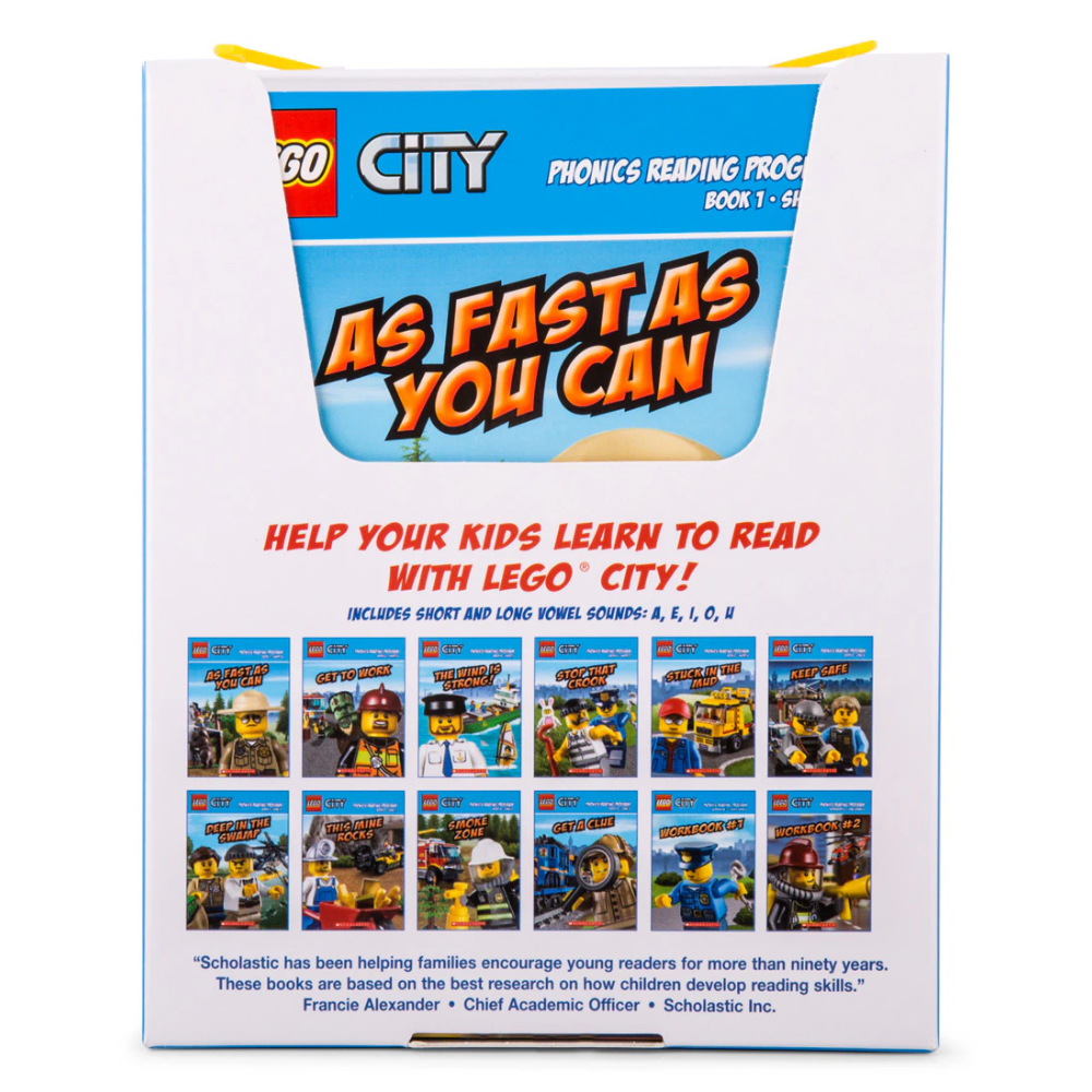 Lego City Phonics Boxed Set (10 books & 2 workbooks)