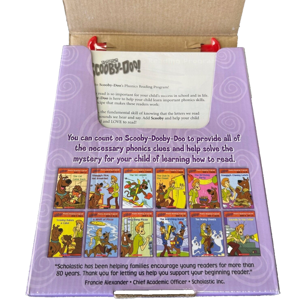 Scooby-Doo Phonics Boxed Set (10 books & 2 workbooks)