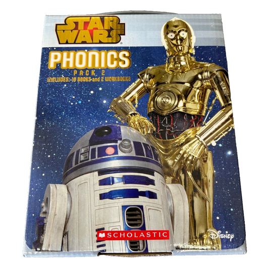 Star Wars Phonics Pack 2 Boxed Set (10 books & 2 workbooks)