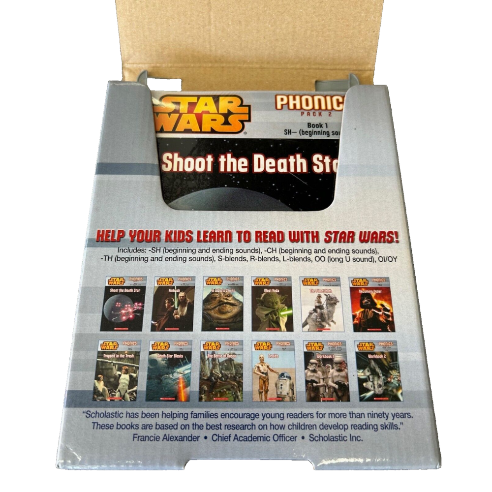 Star Wars Phonics Pack 2 Boxed Set (10 books & 2 workbooks)