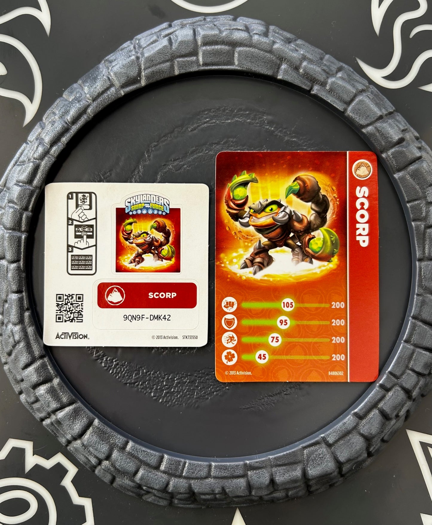 Skylanders Swap Force - CARDS & STICKERS from Original Packs