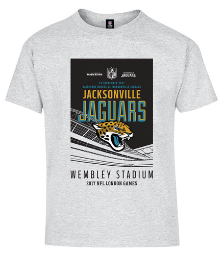 Jacksonville Jaguars London Games 2017 Team T-Shirt - Youth Sizes