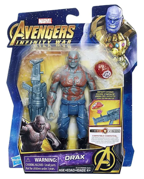 Marvel 6" Action Figure - DRAX Avengers Infinity War