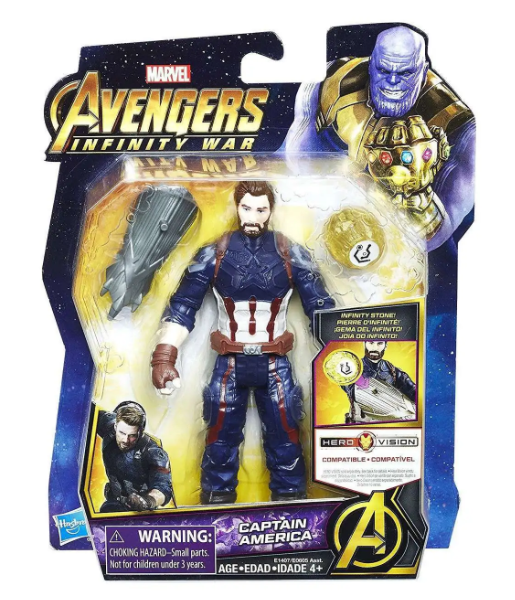Hasbro 6" Action Figure - CAPTAIN AMERICA Avengers Infinity War