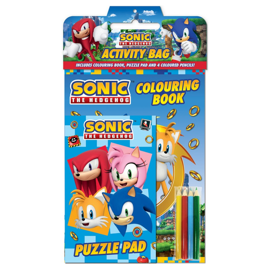 Sega Sonic The Hedgehog Activity Bag (2025 Release)