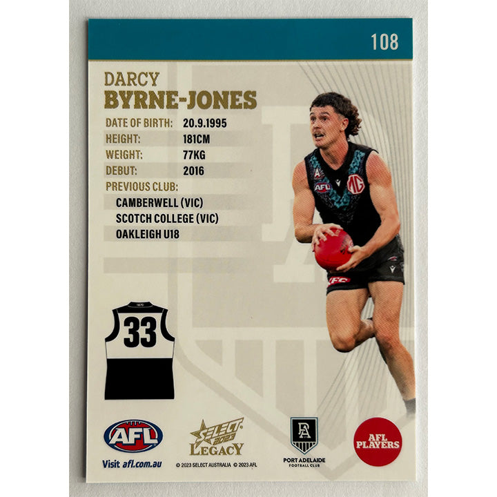Select AFL 2023 Legacy - Single PORT ADELAIDE Cards (#106 - #114)