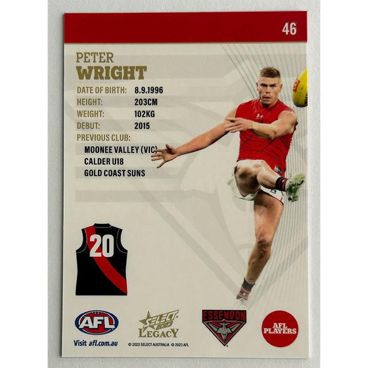 Select AFL 2023 Legacy - Single ESSENDON Cards (#38 - #46)