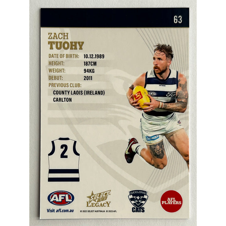 Select AFL 2023 Legacy - Single GEELONG CATS Cards (#55 - #63)