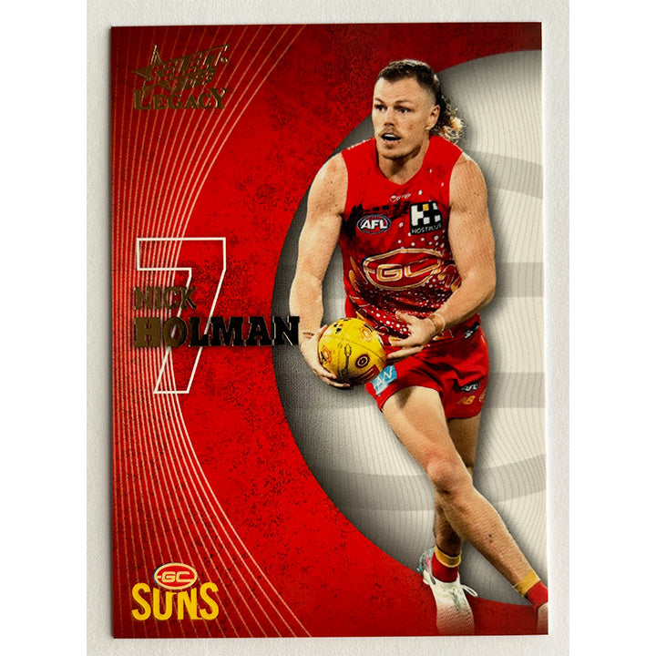 Select AFL 2023 Legacy - Single GOLD COAST SUNS Cards (#72 - #79)