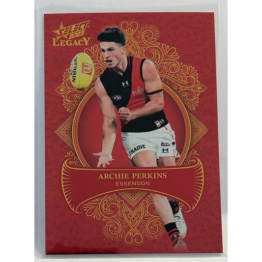 Select AFL 2023 Legacy - ARCHIE PERKINS (ESSENDON) Legacy+ LP48 /425
