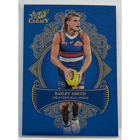 Select AFL 2023 Legacy - BAILEY SMITH (WESTERN BULLDOGS) Legacy+ LP179 #187/425