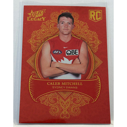 Select AFL 2023 Legacy - CALEB MITCHELL (SYDNEY SWANS) Legacy+ RC LP221 #007/425