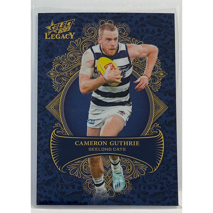 Select AFL 2023 Legacy - CAMERON GUTHRIE (GEELONG CATS) Legacy+ LP67 #022/425
