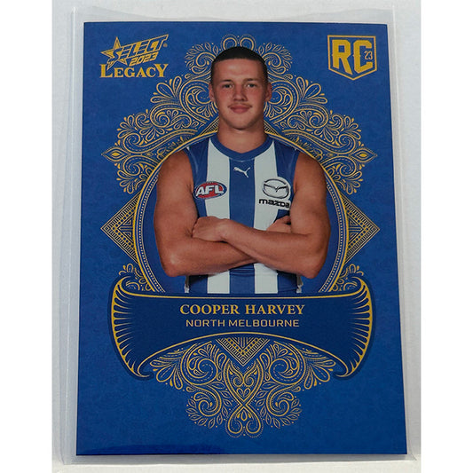 Select AFL 2023 Legacy - COOPER HARVEY (NORTH MELBOURNE) Legacy+ RC LP237 #047/425