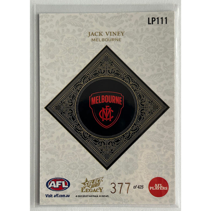 Select AFL 2023 Legacy - JACK VINEY (MELBOURNE) Legacy+ LP111 /425