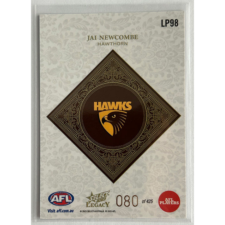 Select AFL 2023 Legacy - JAI NEWCOMBE (HAWTHORN) Legacy+ LP98 /425