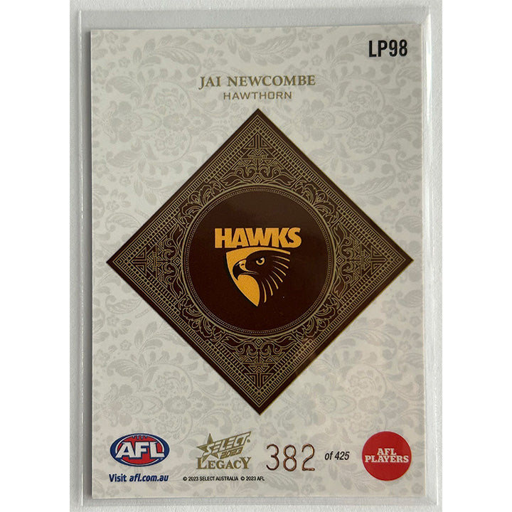 Select AFL 2023 Legacy - JAI NEWCOMBE (HAWTHORN) Legacy+ LP98 /425