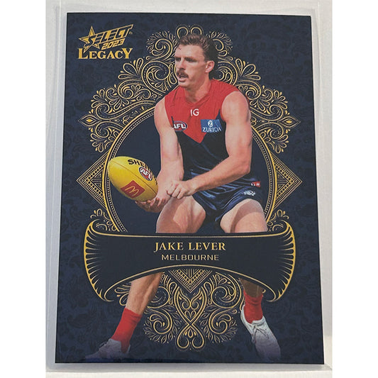 Select AFL 2023 Legacy - JAKE LEVER (MELBOURNE) Legacy+ LP106 #116/425