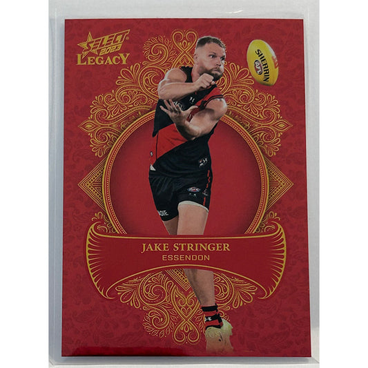 Select AFL 2023 Legacy - JAKE STRINGER (ESSENDON) Legacy+ LP51 #342/425