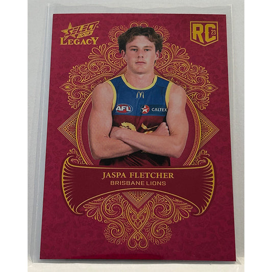 Select AFL 2023 Legacy - JASPA FLETCHER (BRISBANE LIONS) Legacy+ RC LP193 #112/425