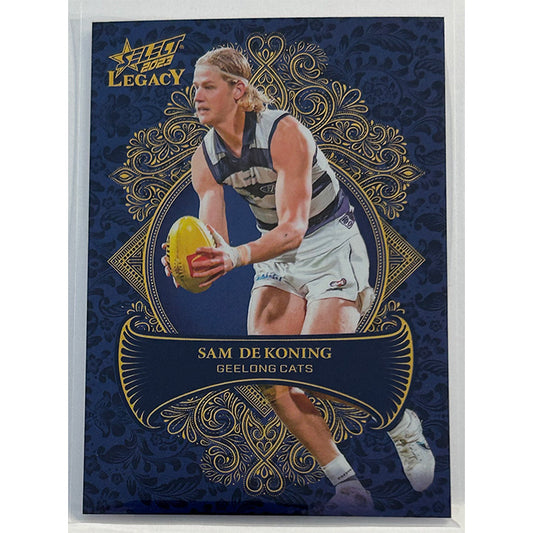 Select AFL 2023 Legacy - SAM DE KONING (GEELONG CATS) Legacy+ LP66 #215/425