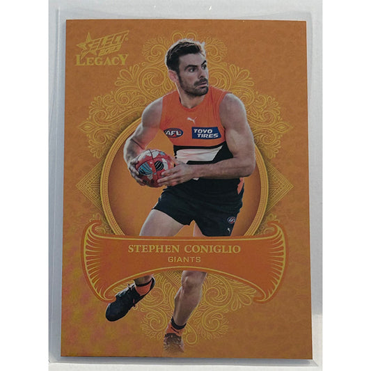 Select AFL 2023 Legacy - STEPHEN CONIGLIO (GWS GIANTS) Legacy+ LP73 /425