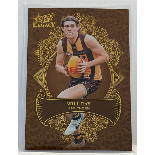 Select AFL 2023 Legacy - WILL DAY (HAWTHORN) Legacy+ LP94 #292/425
