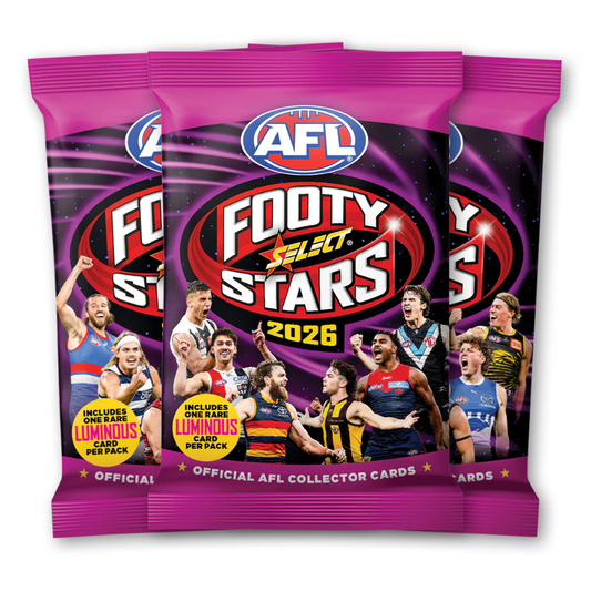 Select AFL Footy Stars 2026 - Trading Card Packets