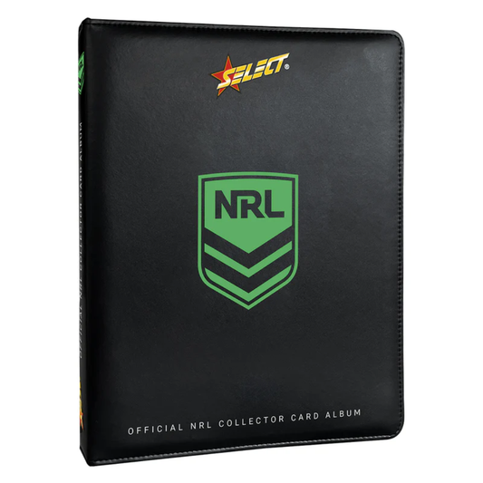 Select Official NRL Collector Card Album (includes 25 Card Armour 9-pocket pages)
