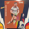 Select Rugby League World Cup 2026 - GEORGE WILLIAMS (ENGLAND) Orange Parallel BO39 /175