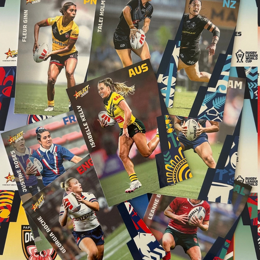 Select Rugby League World Cup 2026 - WOMEN'S TEAMS Base Cards