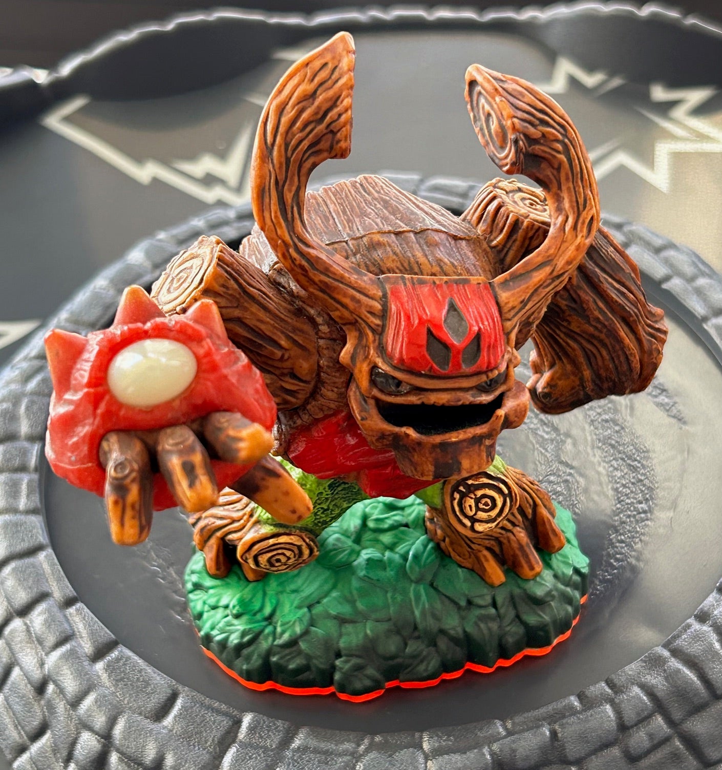 Tree Rax Skylander Skylanders Giants - TREE REX (Loose figure) *See Condition Notes* – JaqJnr