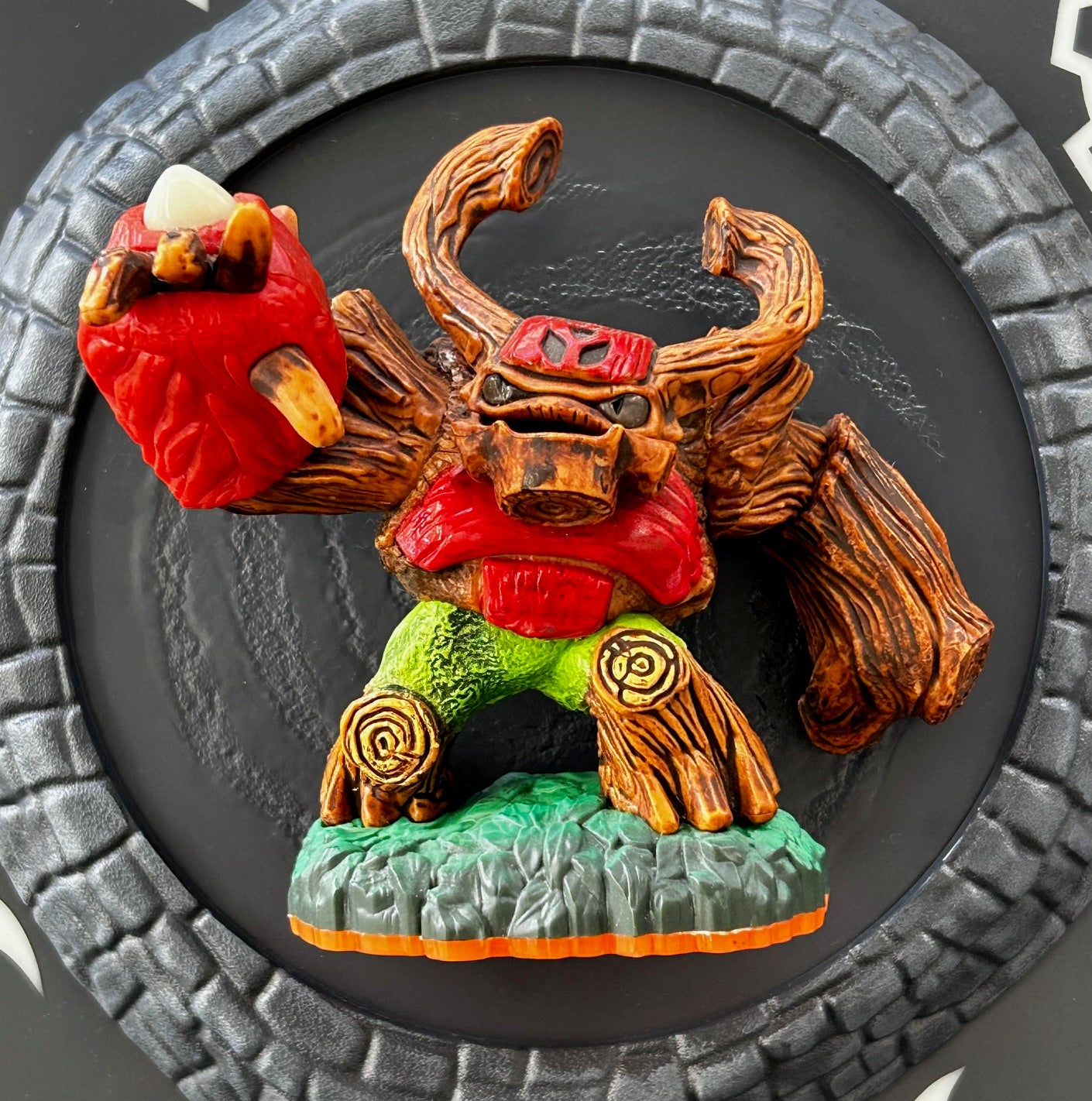 Tree Rax Skylander Skylanders Giants - TREE REX (Loose figure) *See Condition Notes* – JaqJnr