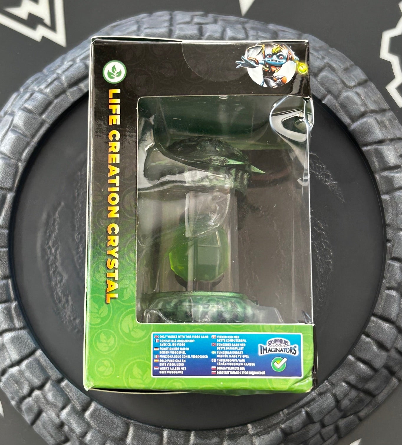 Skylanders Imaginators - LIFE CLAW CREATION CRYSTAL (2016 Release in Hanger Box) *See Condition Notes*