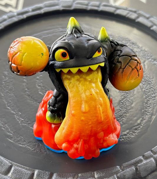 Skylanders Swap Force - VOLCANIC LAVA BARF ERUPTOR (Loose figure) *See Condition Notes*