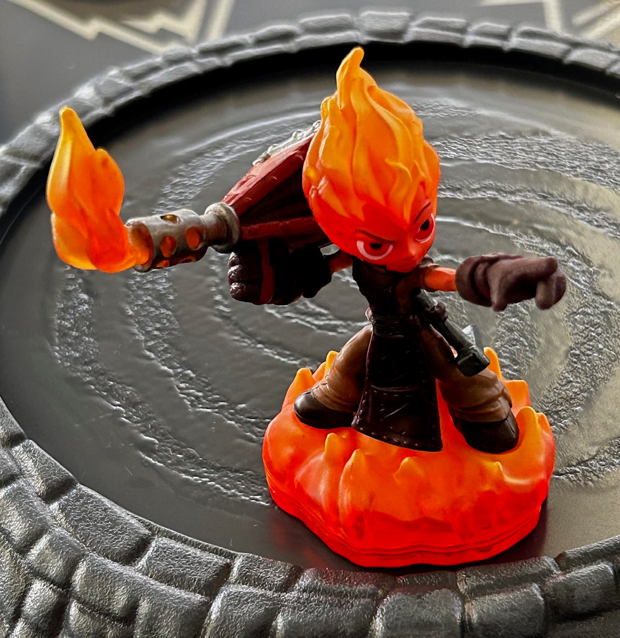 Trap Figure Skylanders Trap Team - TORCH (Loose figure) *See Condition Notes* – JaqJnr