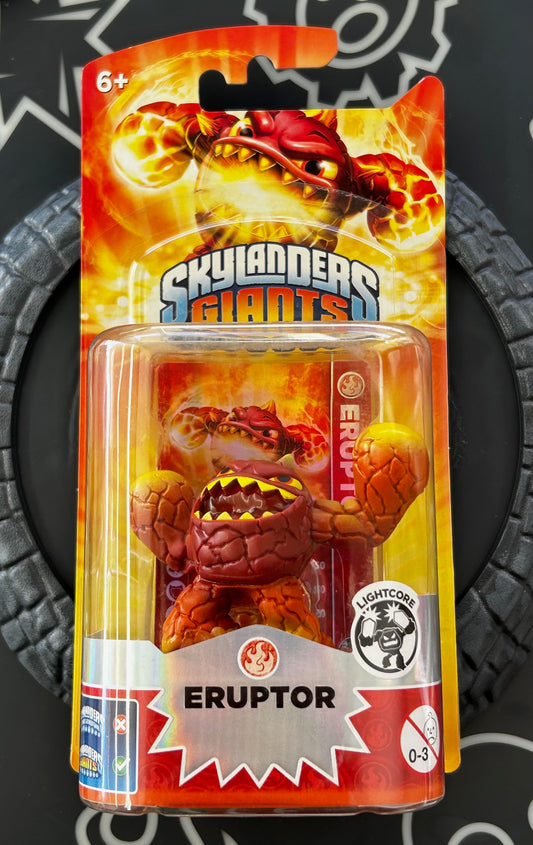 Skylanders Giants - LIGHTCORE ERUPTOR (2012 Release Blister Pack)