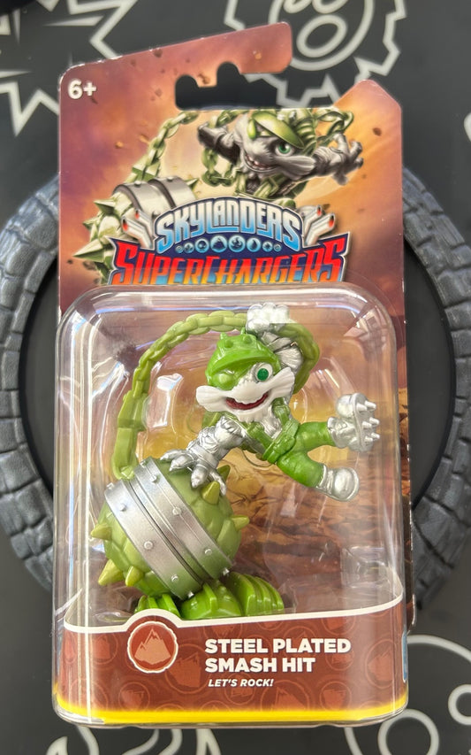Skylanders Superchargers - STEEL PLATED SMASH HIT (2015 Release Blister Pack)