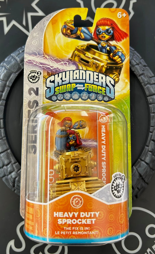 Skylanders Swap Force - HEAVY DUTY SPROCKET (2013 Release Action Pack)