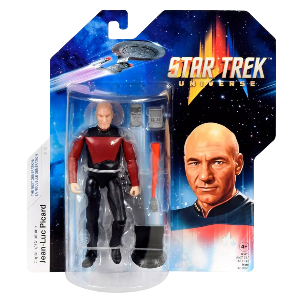 Star Trek Universe 5" Action Figure - CAPTAIN JEAN-LUC PICARD The Next Generation