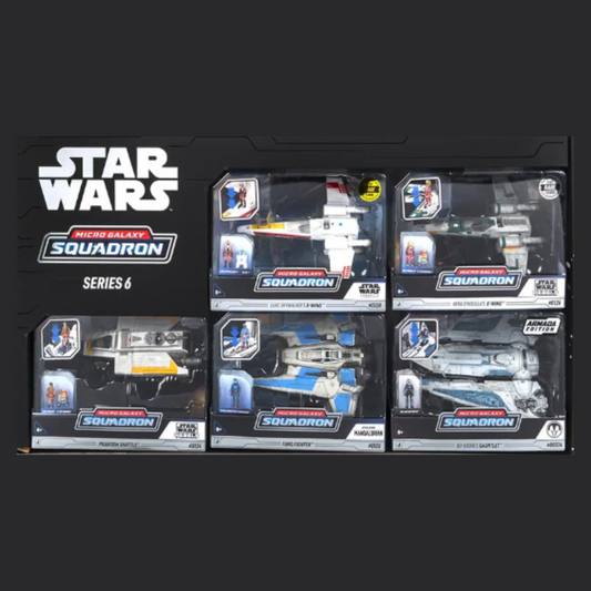 Star Wars Micro Galaxy Squadron STARFIGHTER CLASS COLLECTION (Series 6) German Release